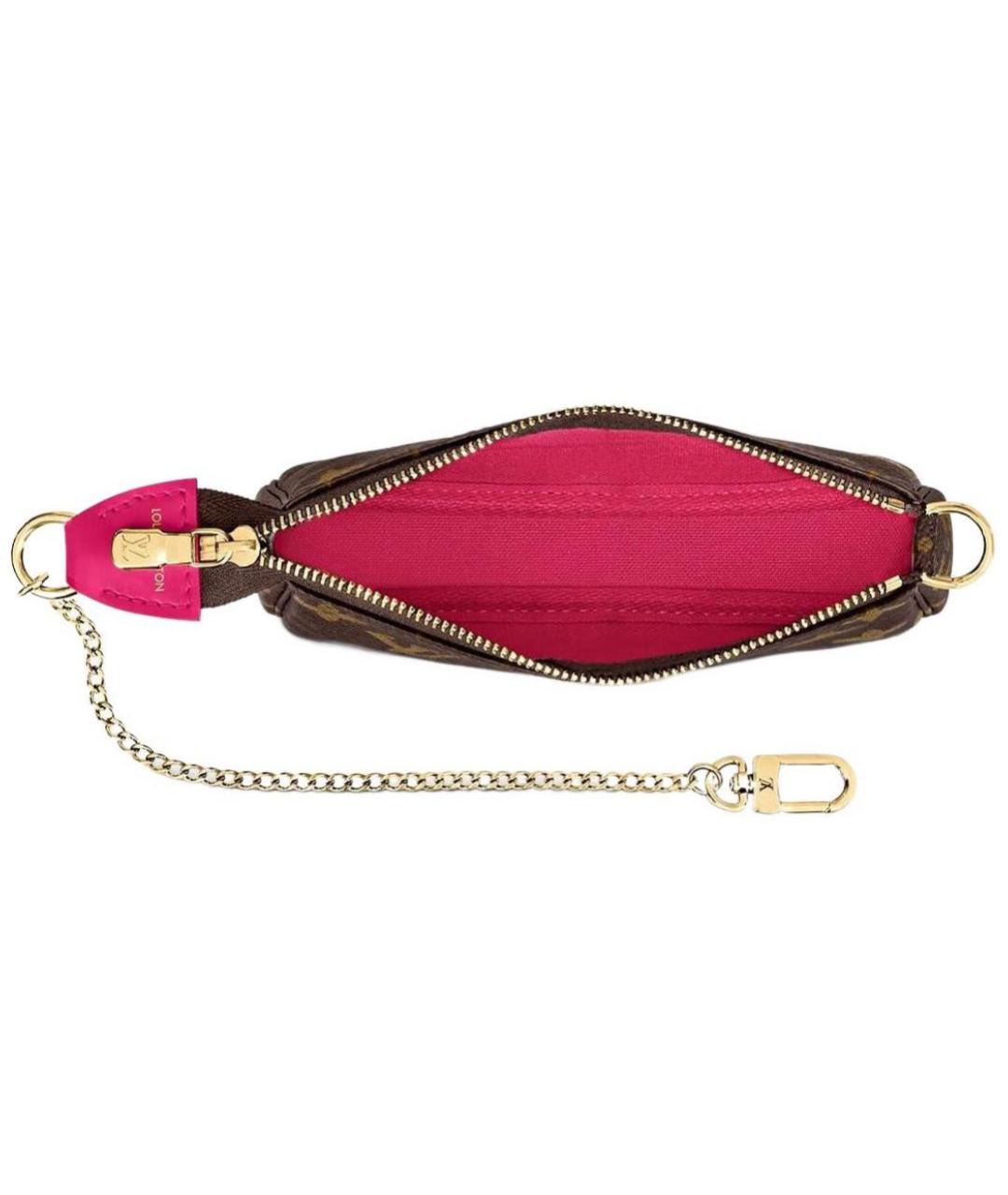 LOUIS VUITTON Коричневая сумка с короткими ручками, фото 3