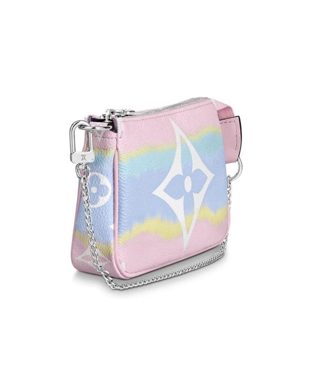 LOUIS VUITTON Розовая сумка с короткими ручками, фото 2