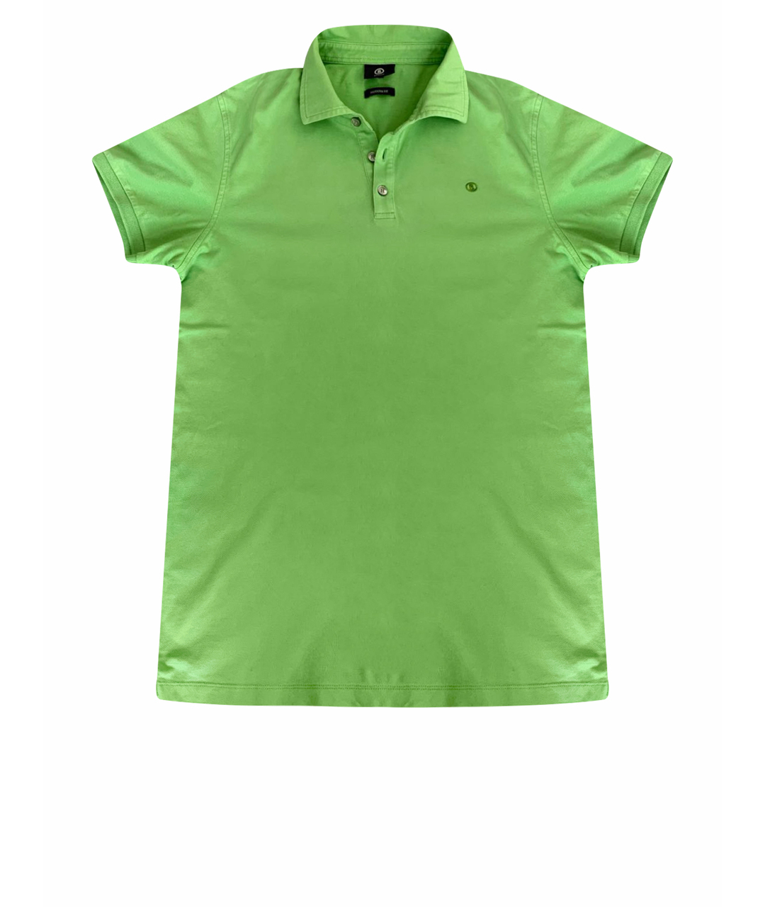 BOGNER Зеленые хлопко-полиэстеровое поло с коротким рукавом, фото 1