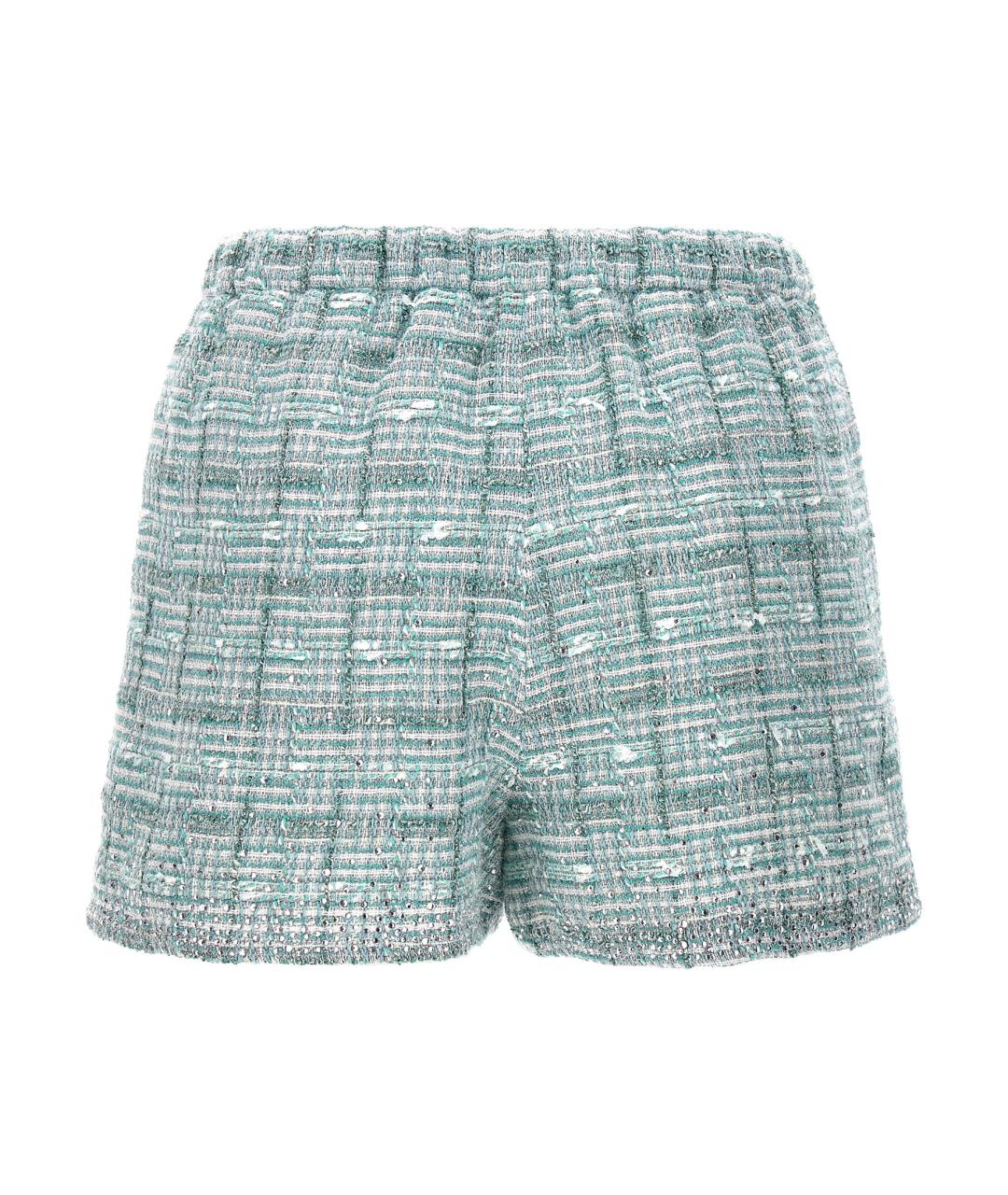 AMIRI Зеленые хлопковые шорты, фото 2
