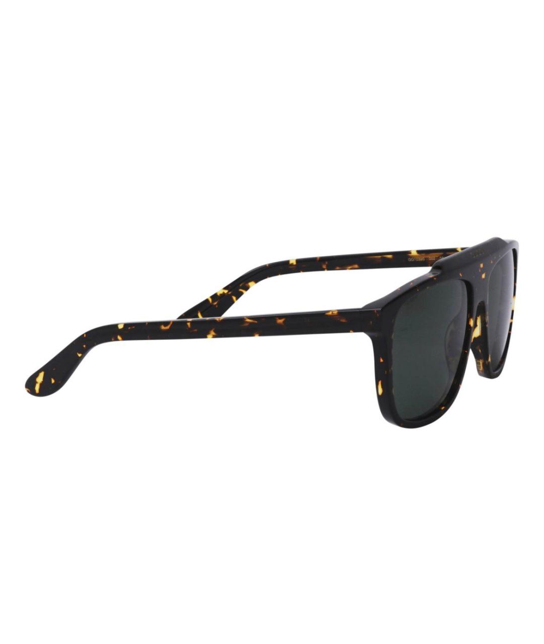GUCCI Черные пластиковые солнцезащитные очки, фото 2