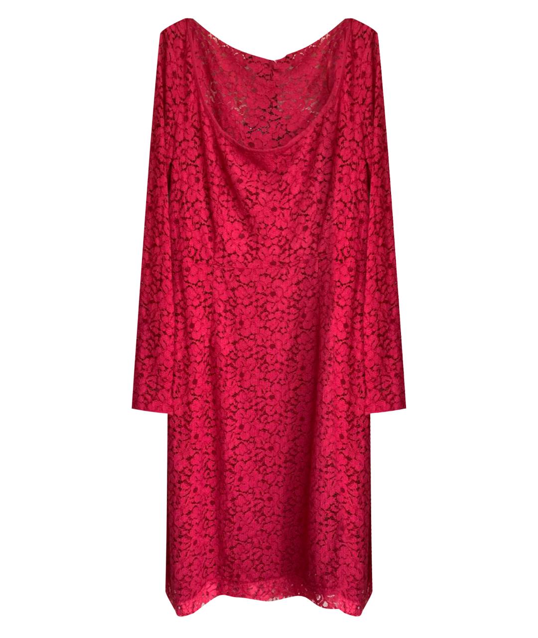 ELISABETTA FRANCHI Красное вискозное вечернее платье, фото 1