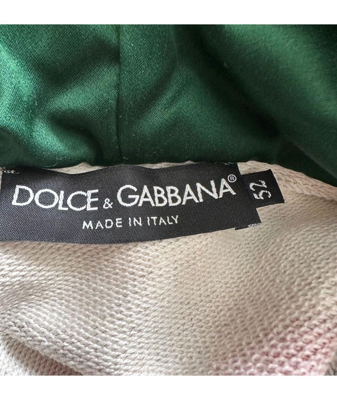 DOLCE&GABBANA Желтый повседневный костюм, фото 5