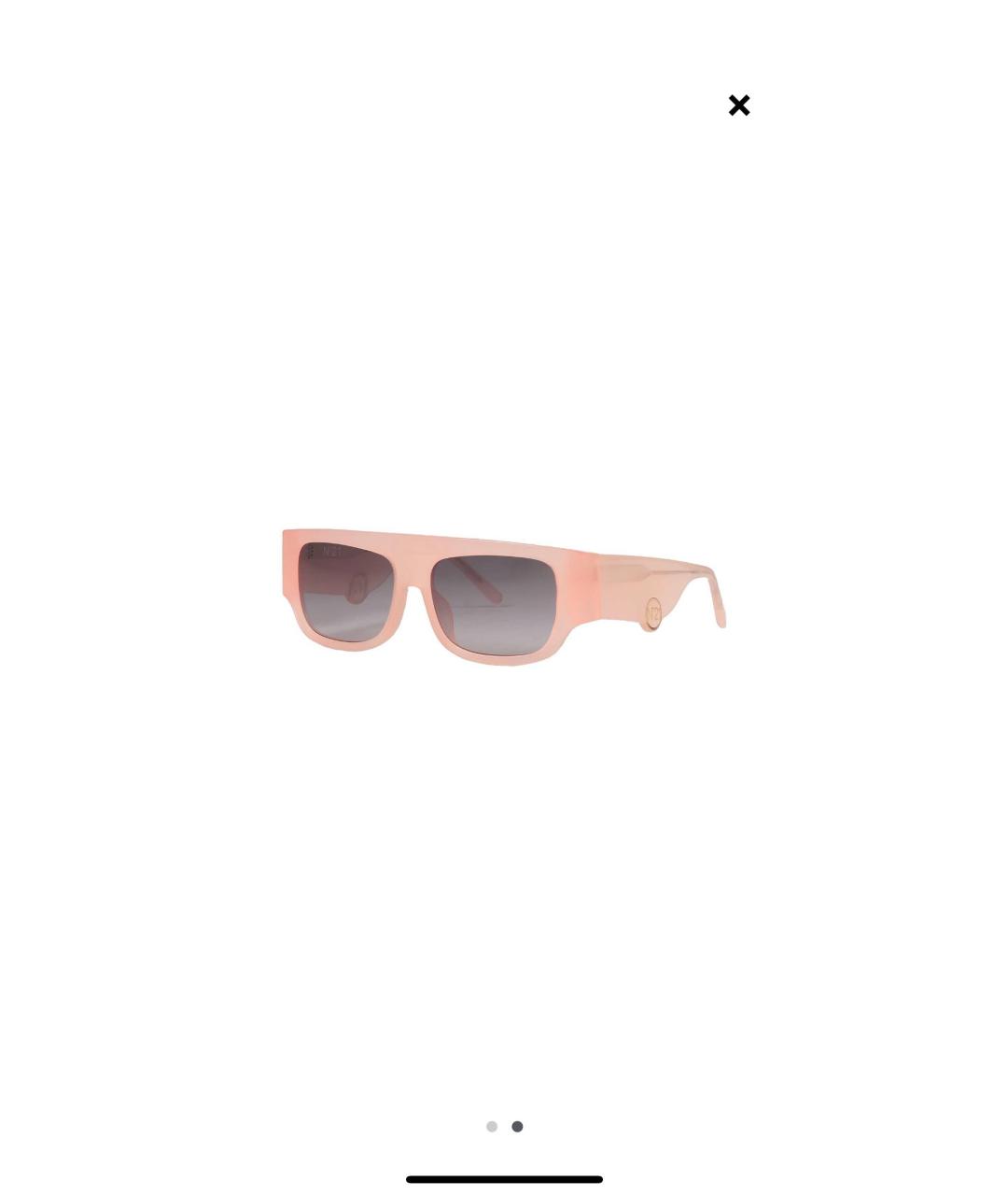 NO. 21 Розовые пластиковые солнцезащитные очки, фото 9