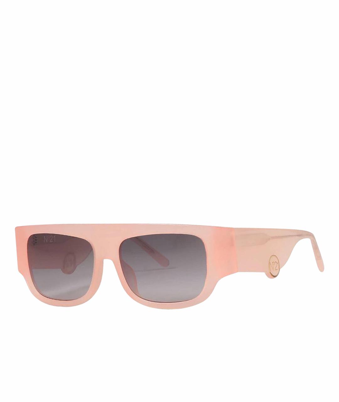 NO. 21 Розовые пластиковые солнцезащитные очки, фото 1