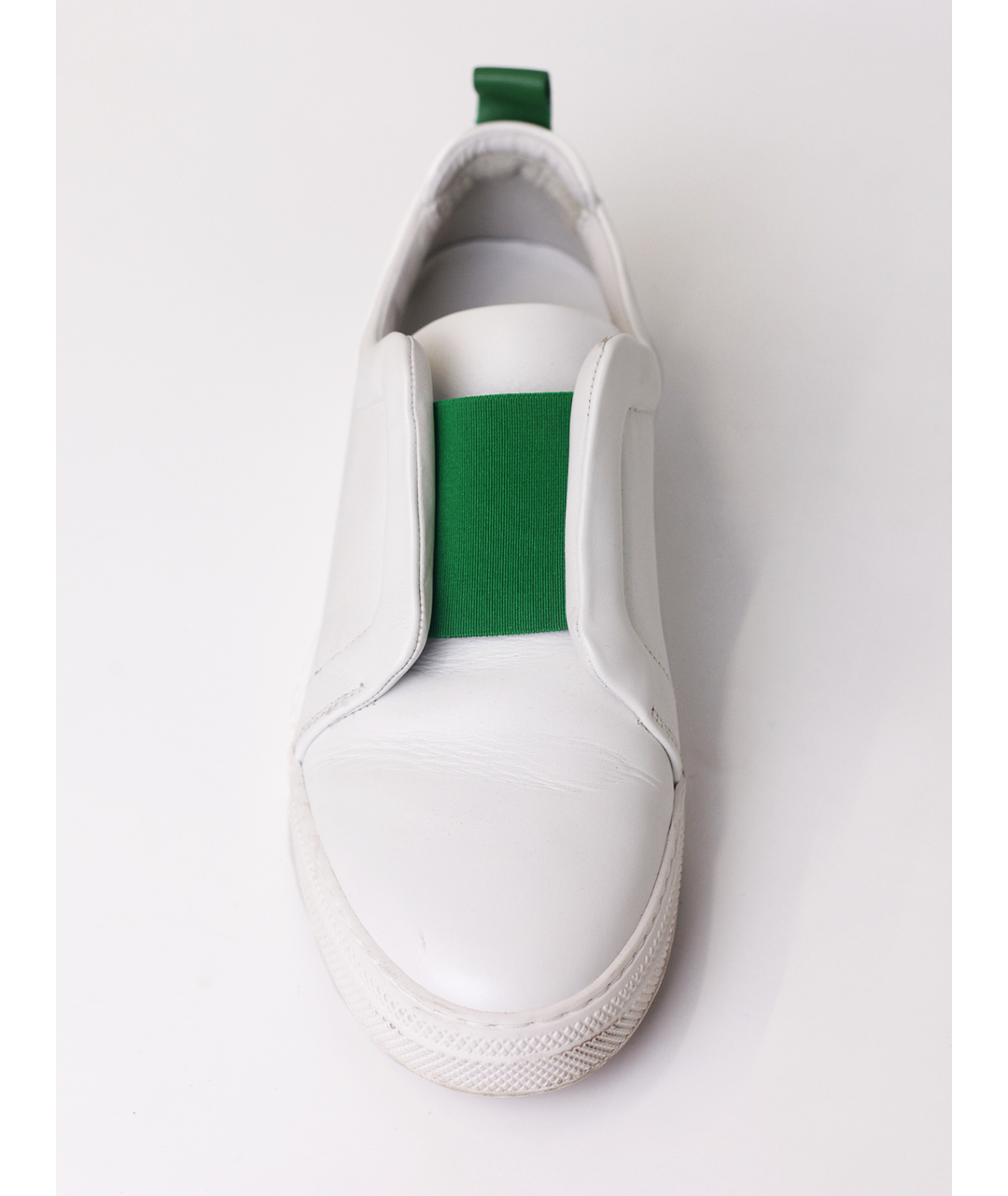 PIERRE HARDY Белые кожаные кроссовки, фото 4