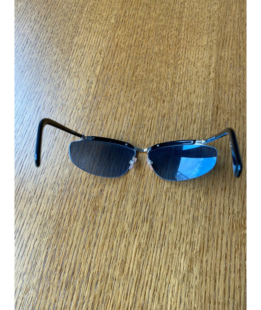 CHANEL PRE-OWNED Голубые пластиковые солнцезащитные очки, фото 2