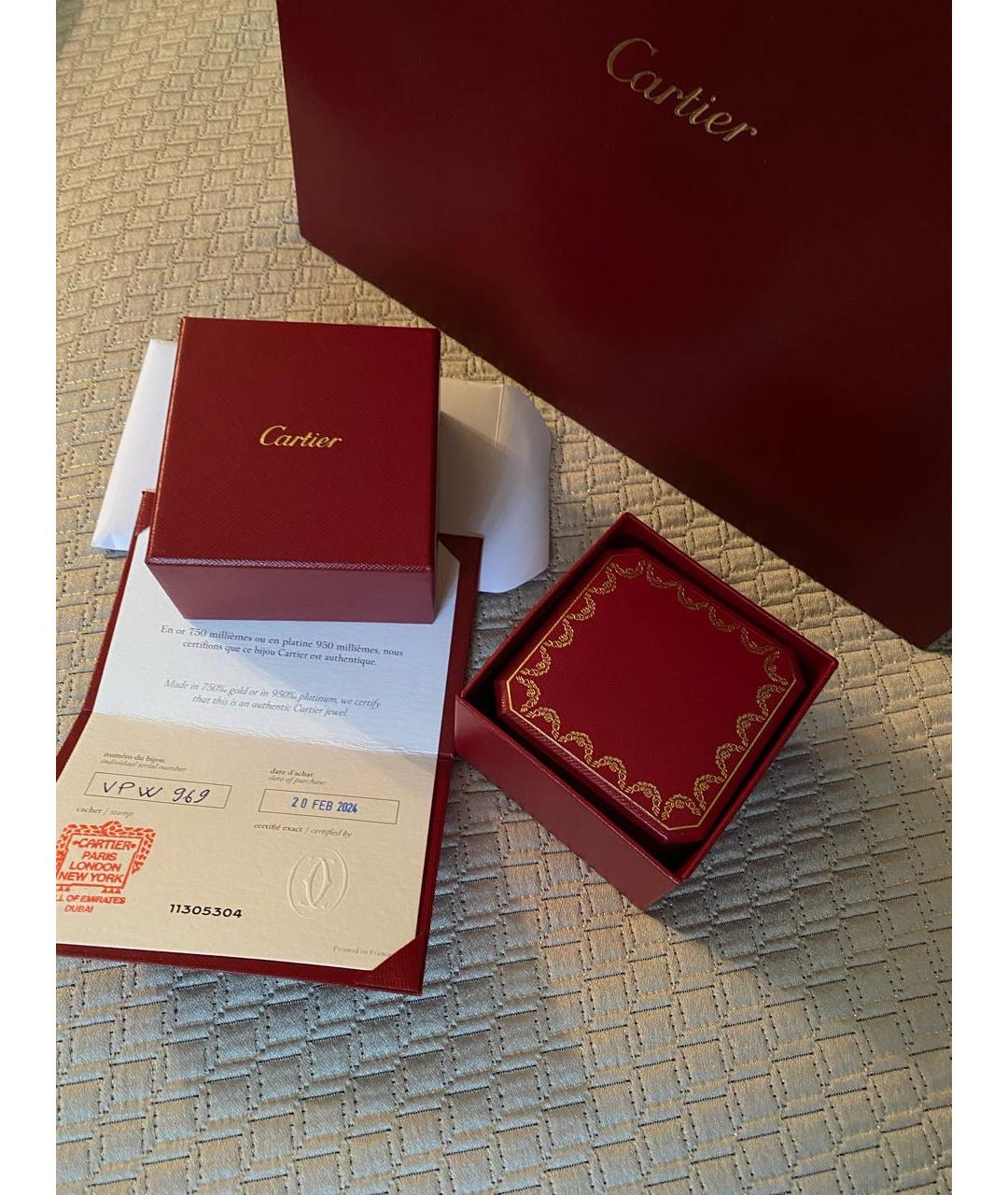 CARTIER Золотое кольцо из розового золота, фото 4