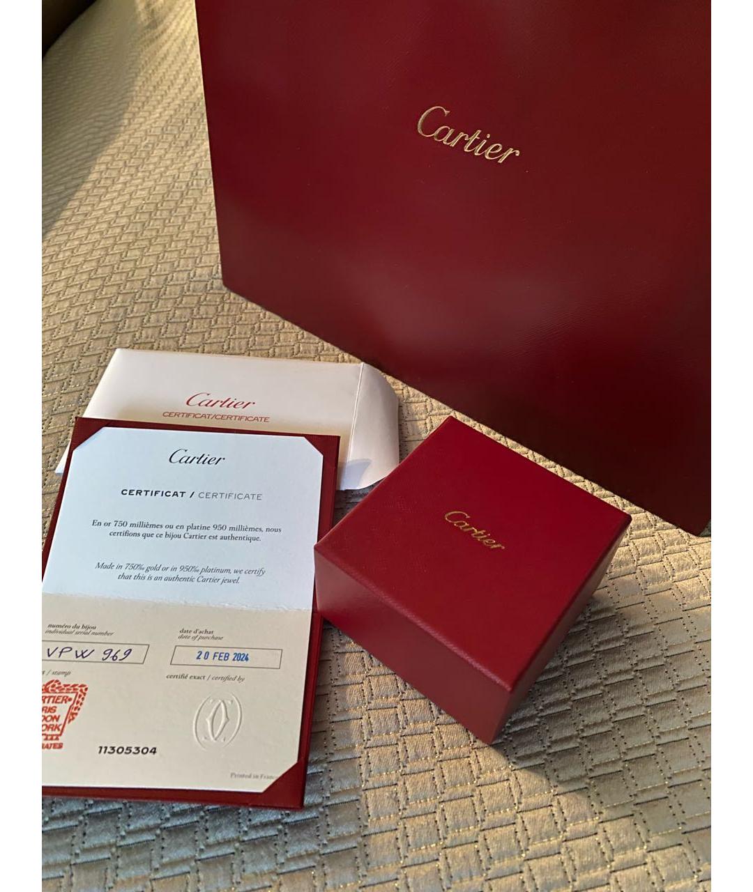 CARTIER Золотое кольцо из розового золота, фото 5