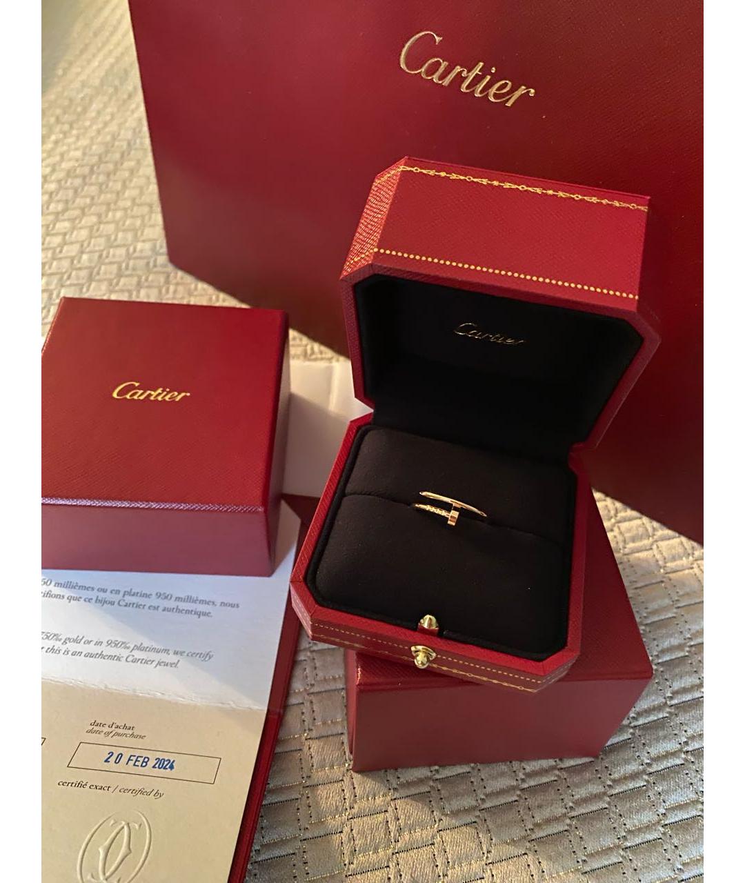 CARTIER Золотое кольцо из розового золота, фото 3