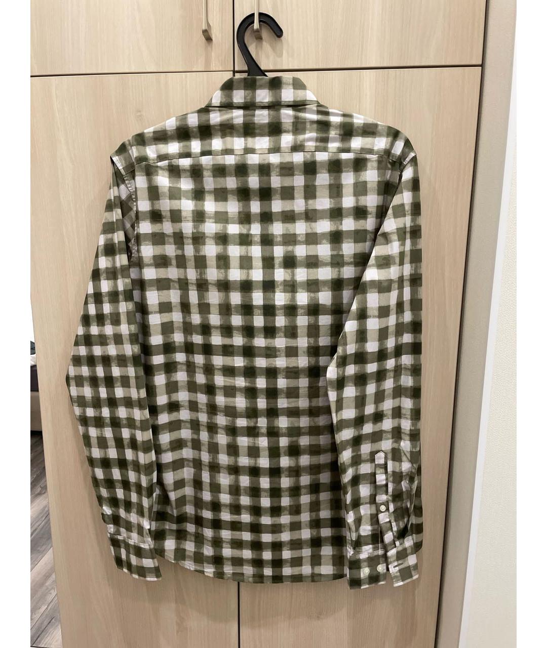 MICHAEL KORS Зеленая хлопковая кэжуал рубашка, фото 2