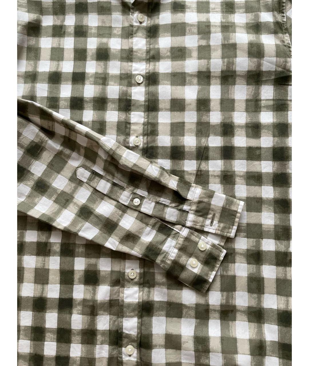 MICHAEL KORS Зеленая хлопковая кэжуал рубашка, фото 4