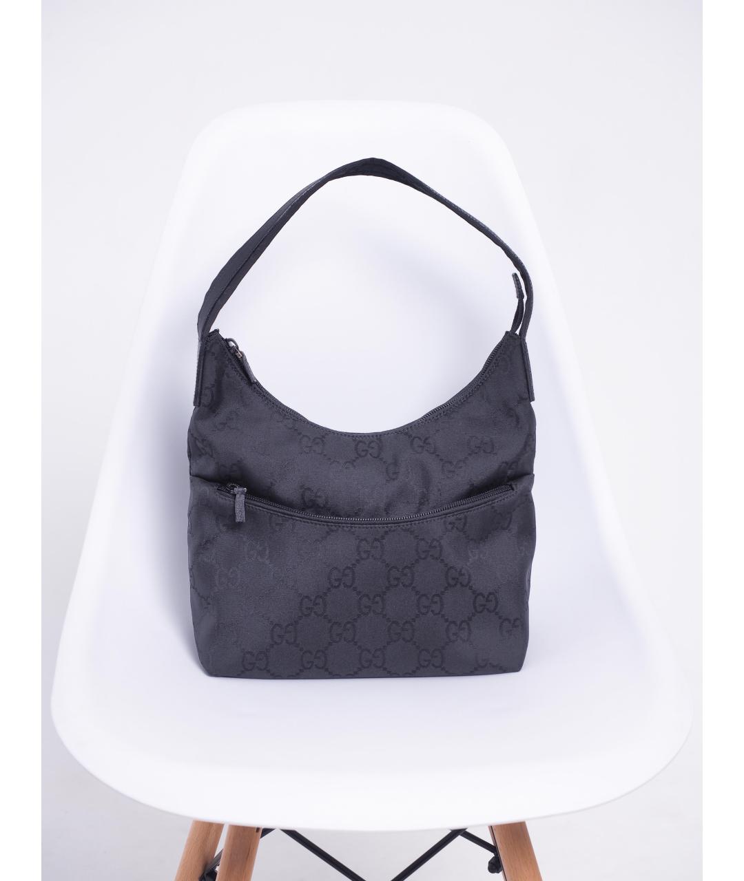 GUCCI Черная сумка с короткими ручками, фото 10