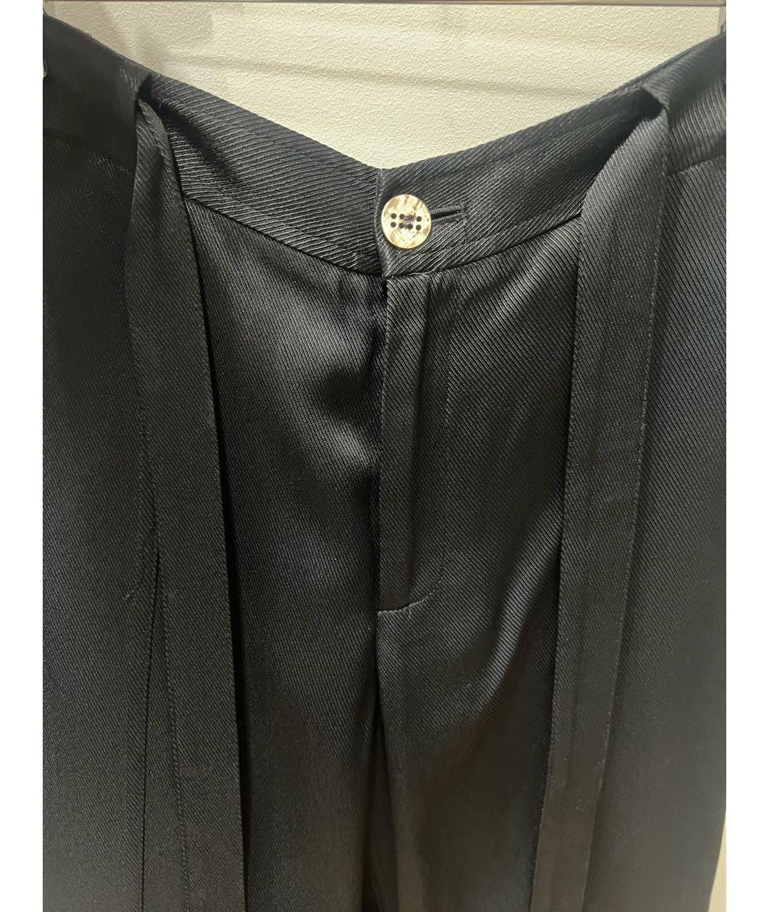 OPENING CEREMONY Черные вискозные брюки широкие, фото 3