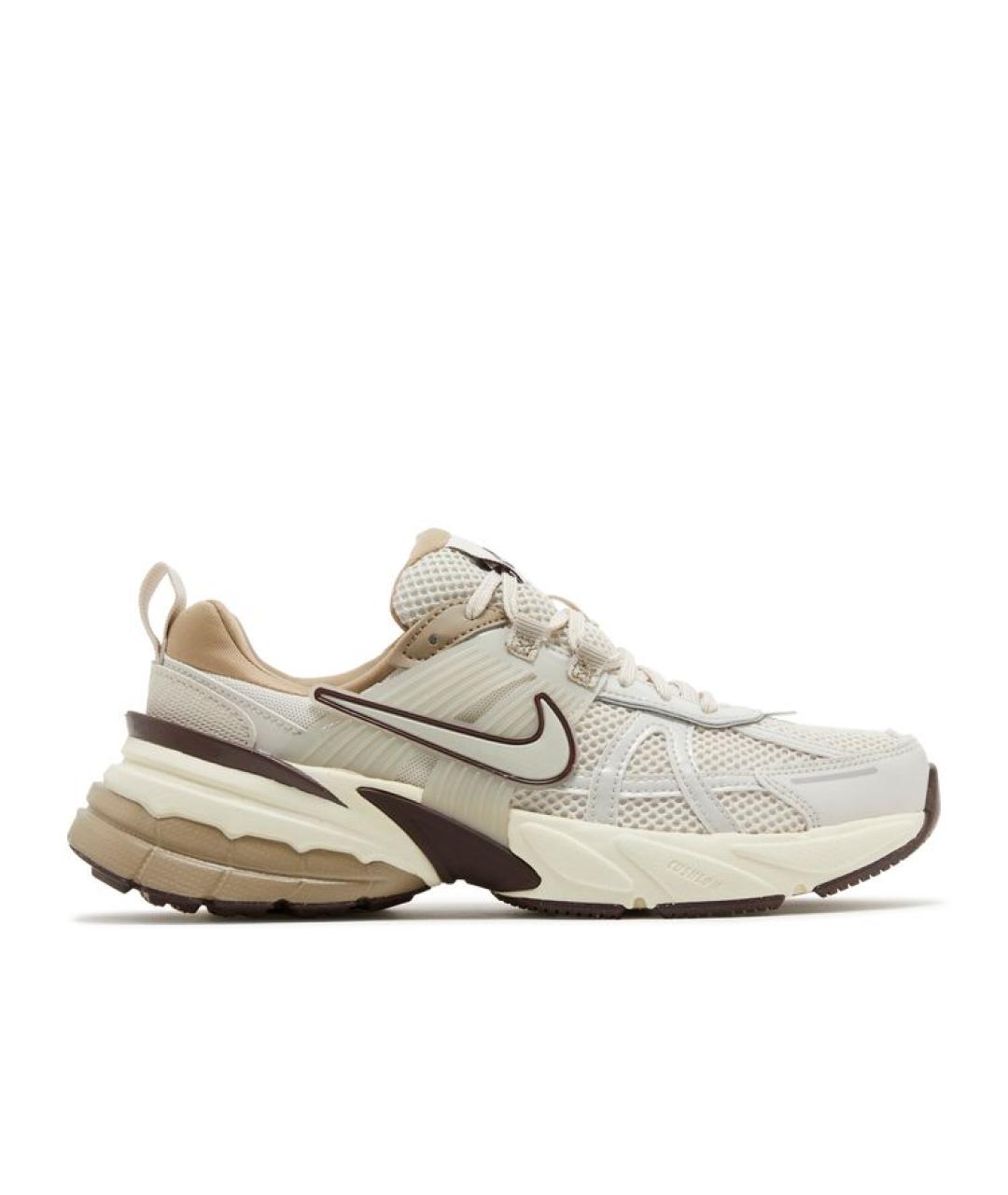 NIKE Коричневые текстильные кроссовки, фото 1