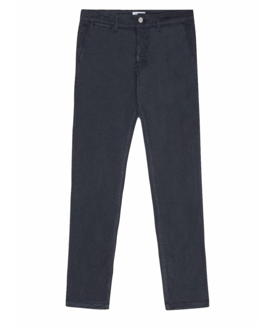 NN07 Темно-синие хлопко-эластановые брюки чинос, фото 1