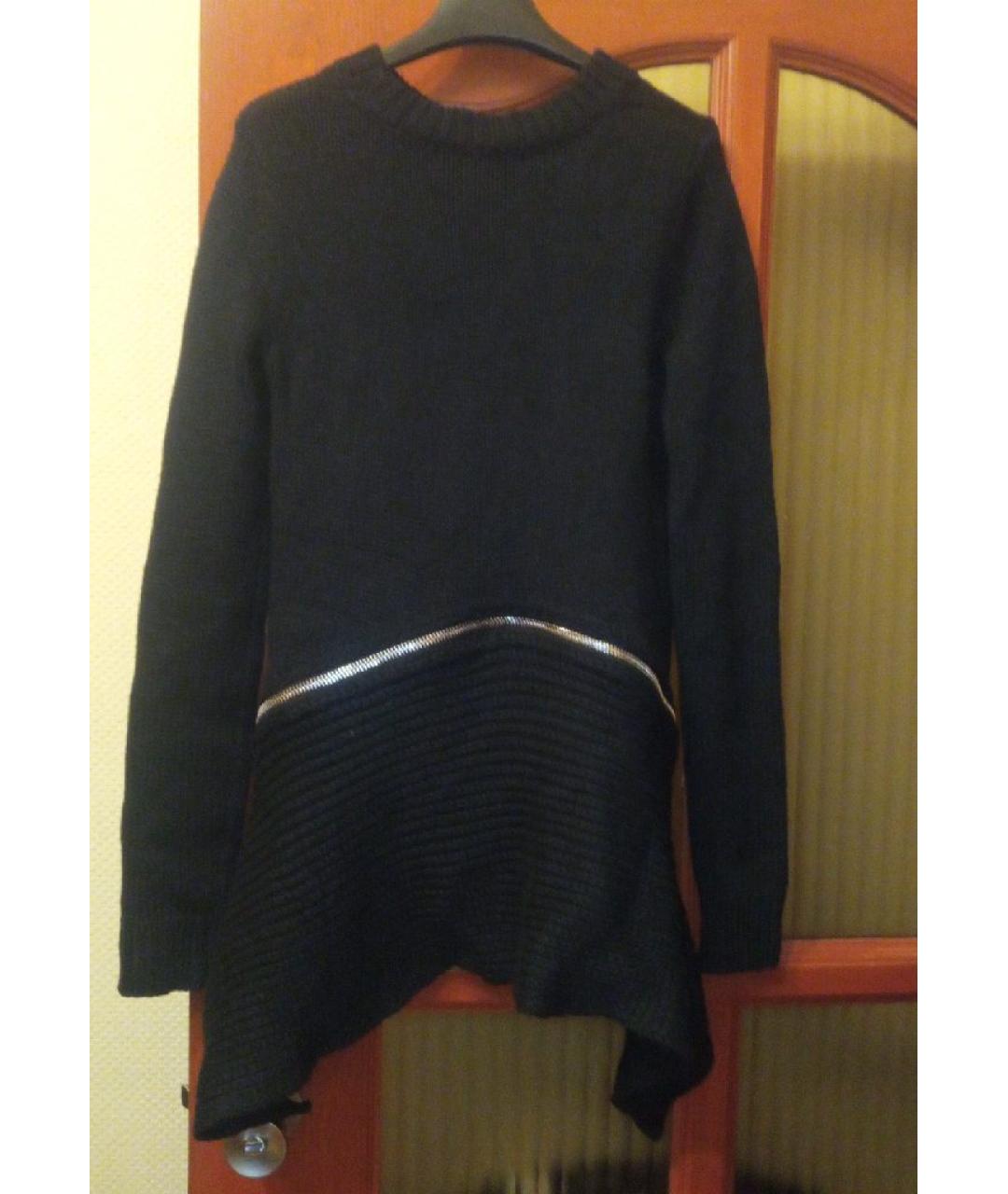 ALEXANDER WANG Черный шерстяной джемпер / свитер, фото 3