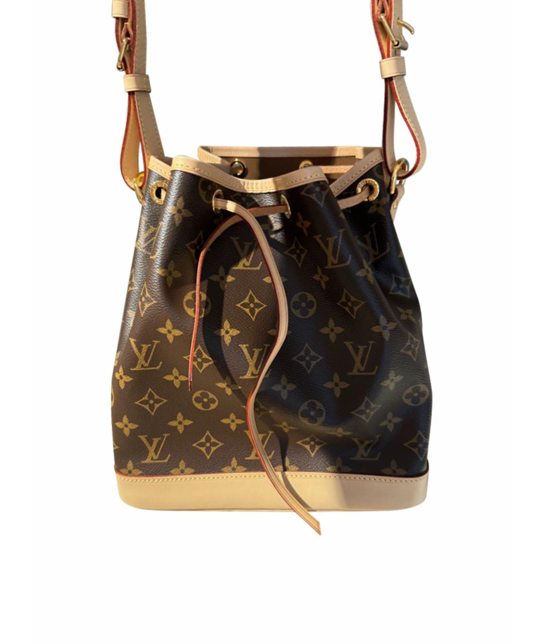 LOUIS VUITTON PRE-OWNED Коричневая сумка тоут, фото 1