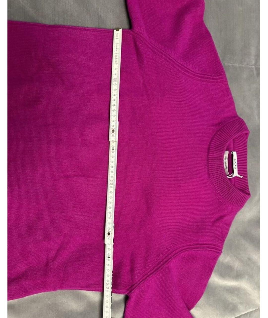 COS Розовый кашемировый джемпер / свитер, фото 4