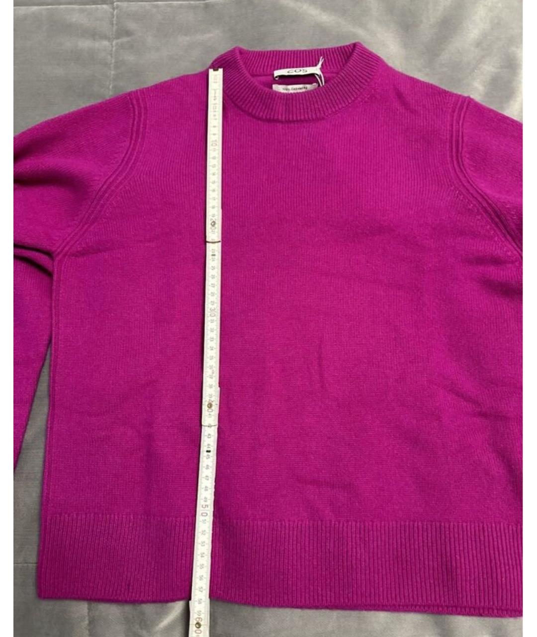 COS Розовый кашемировый джемпер / свитер, фото 6