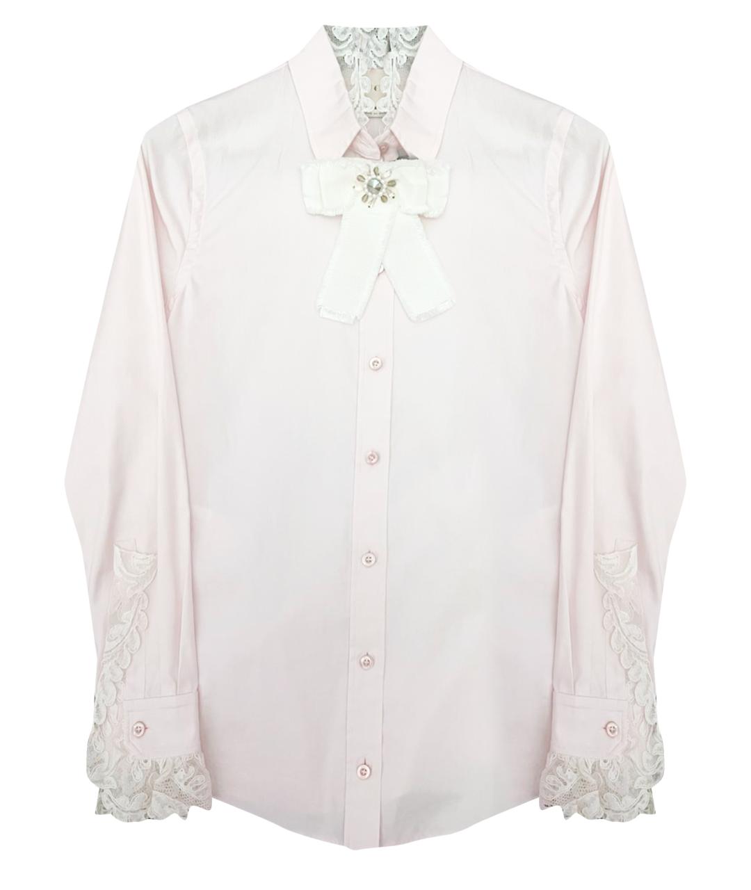 GUCCI Розовая хлопковая блузы, фото 1