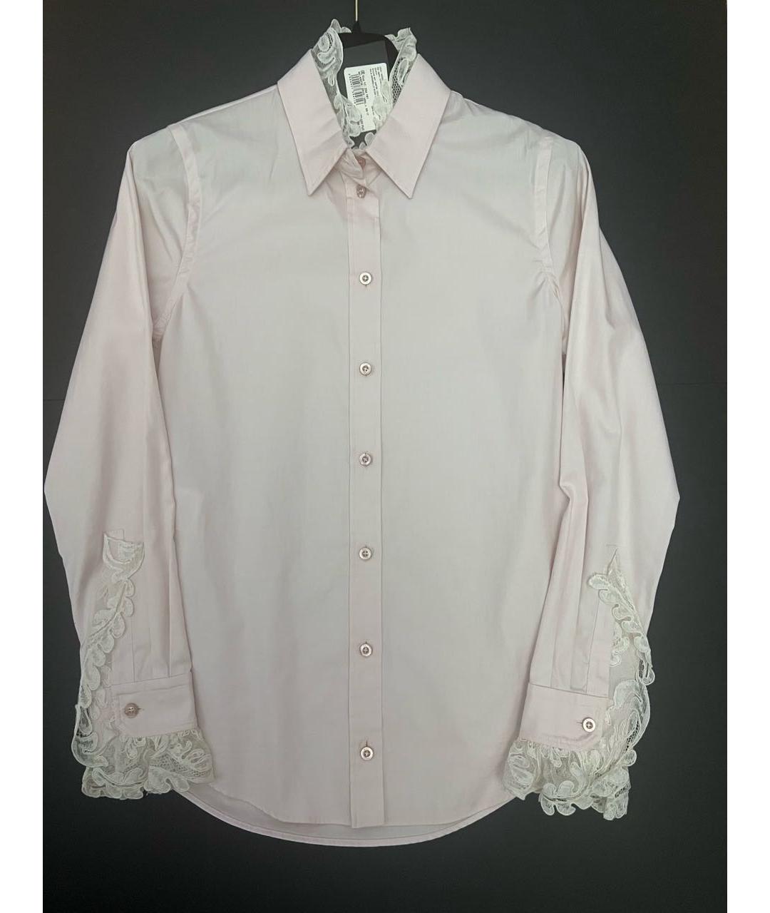 GUCCI Розовая хлопковая блузы, фото 3