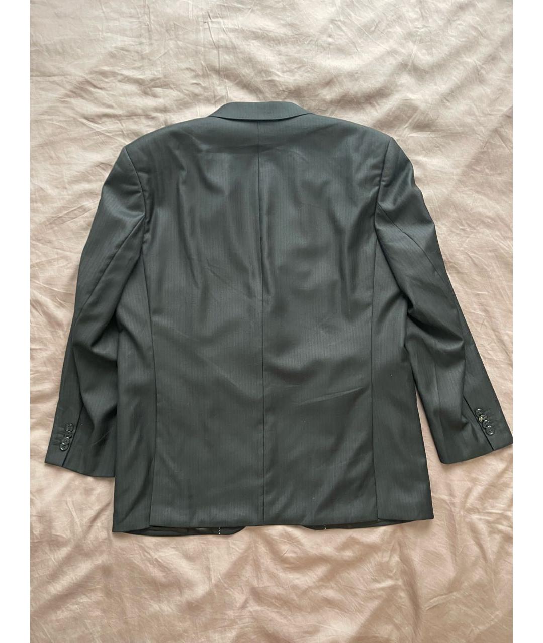 CERRUTI 1881 Черный шерстяной пиджак, фото 2