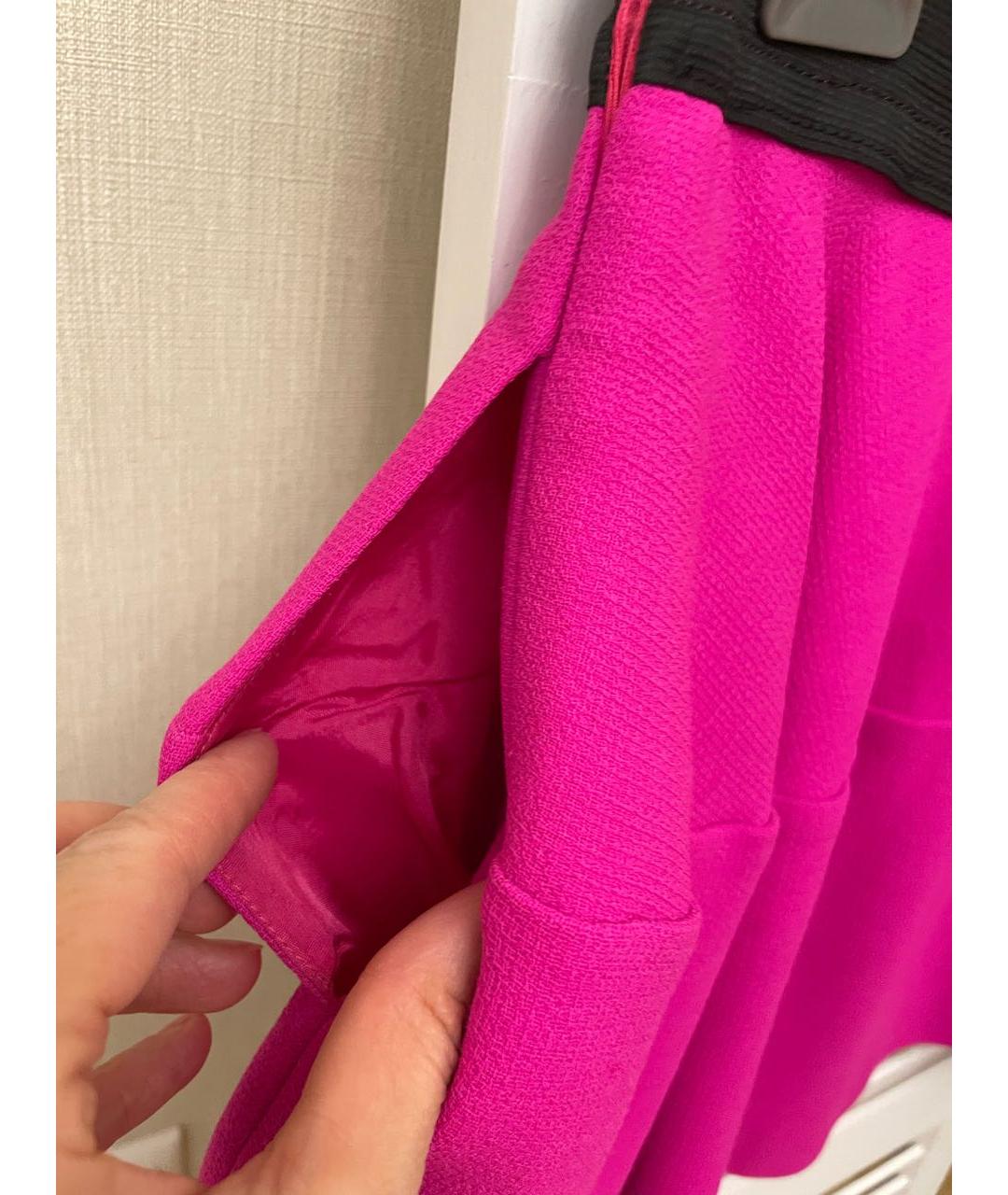 P.A.R.O.S.H. Розовая юбка мини, фото 3