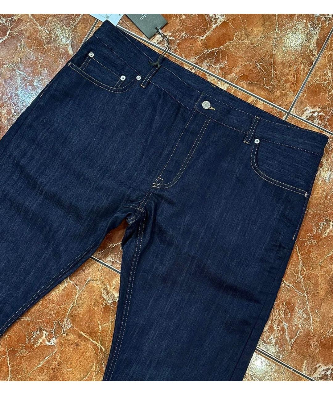 BERLUTI Темно-синие джинсы, фото 6