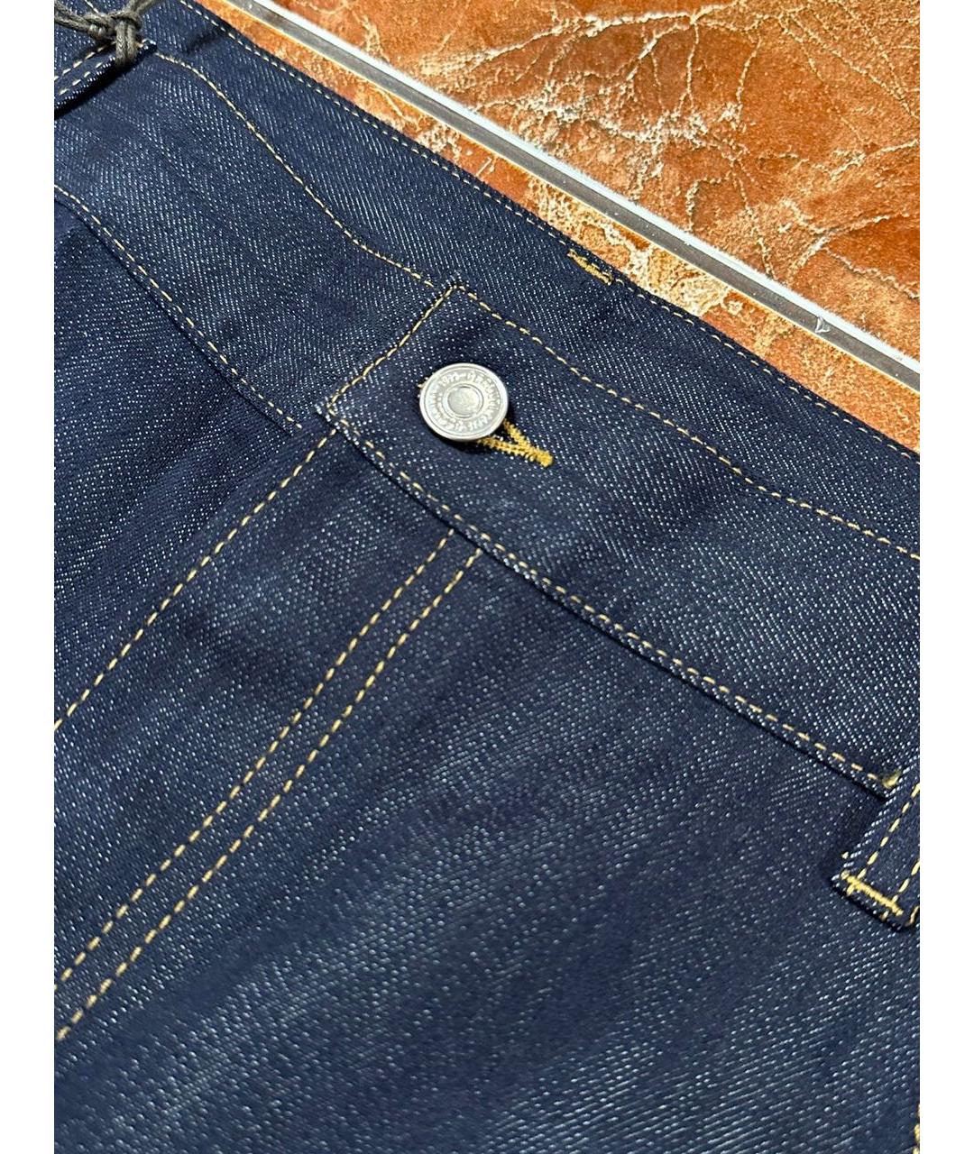BERLUTI Темно-синие джинсы, фото 7