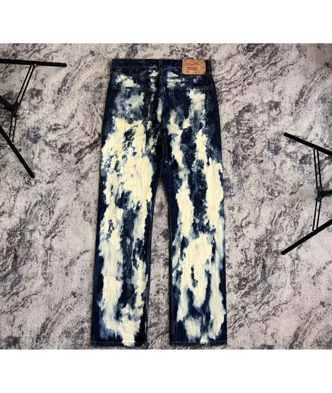 LEVI'S Мульти хлопковые прямые джинсы, фото 9