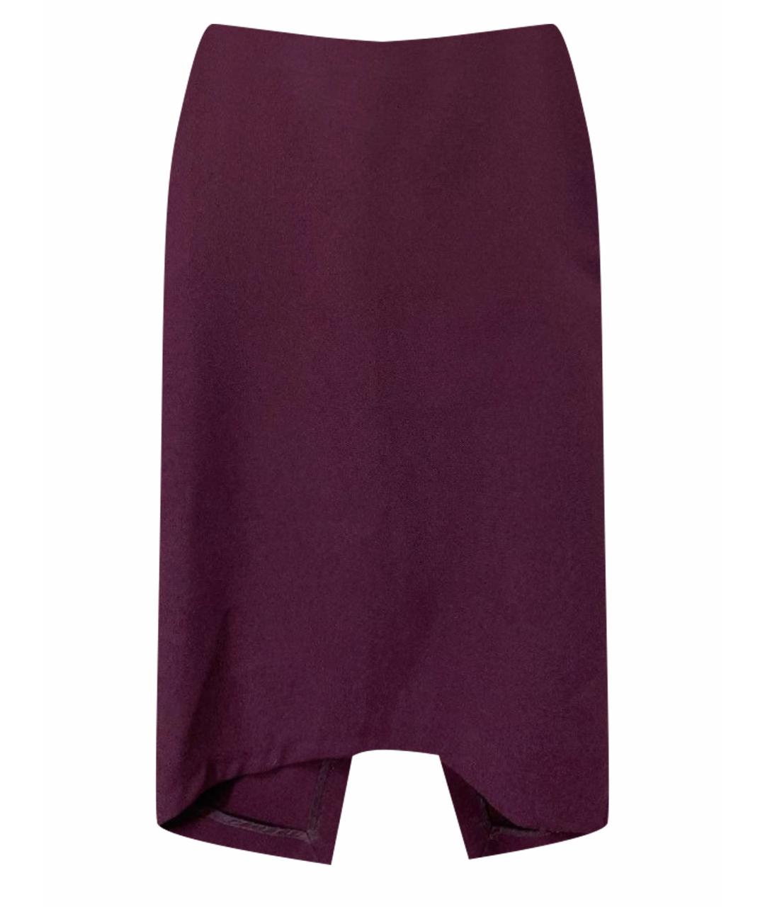 LIVIANA CONTI Фиолетовая юбка миди, фото 1