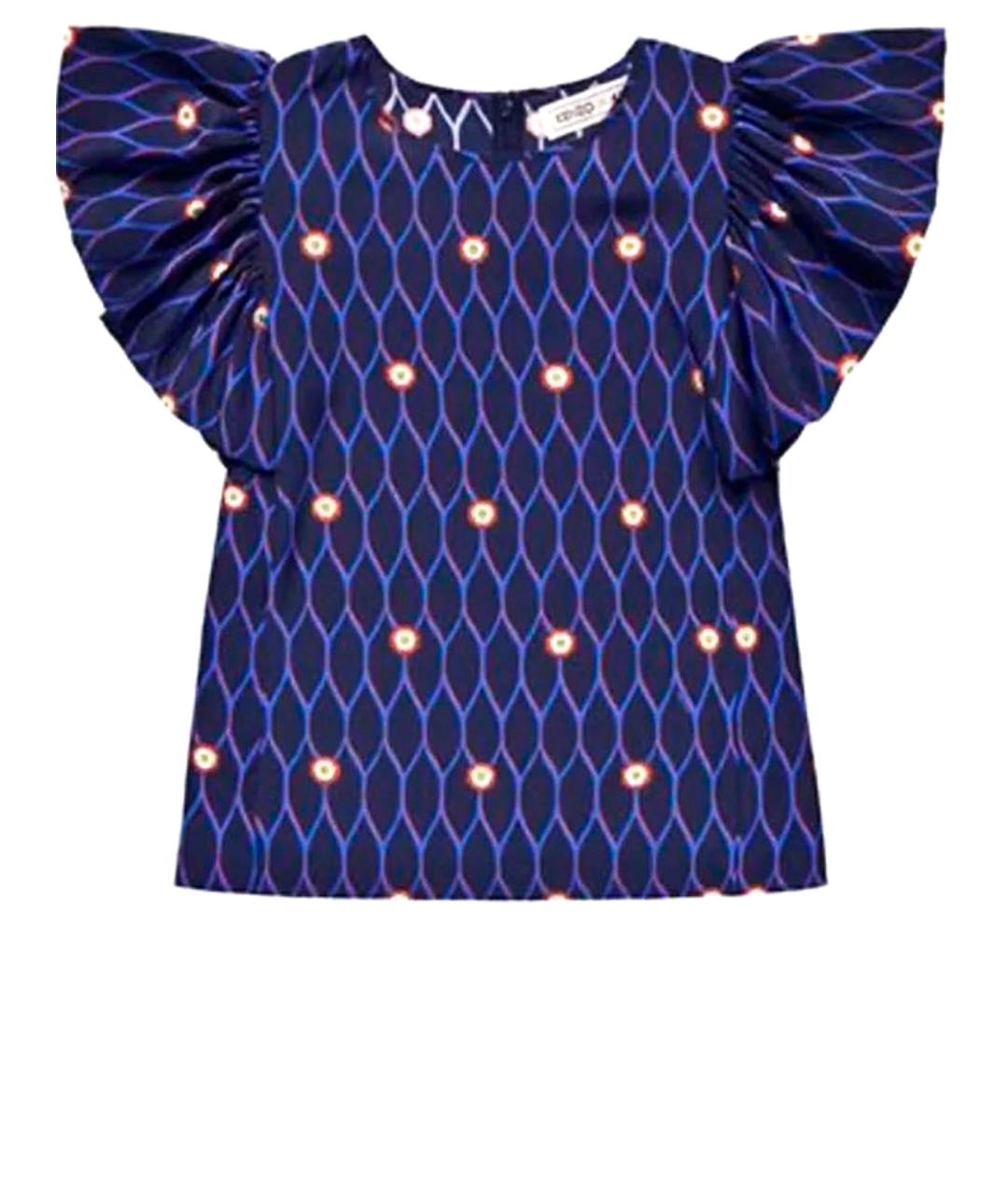 KENZO Мульти шелковая блузы, фото 1