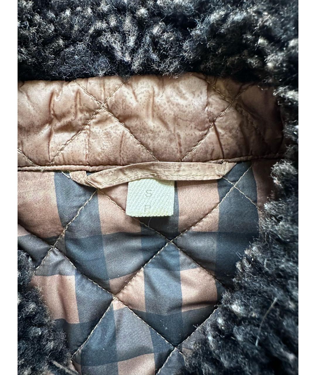 BURBERRY Коричневая полиэстеровая куртка, фото 8