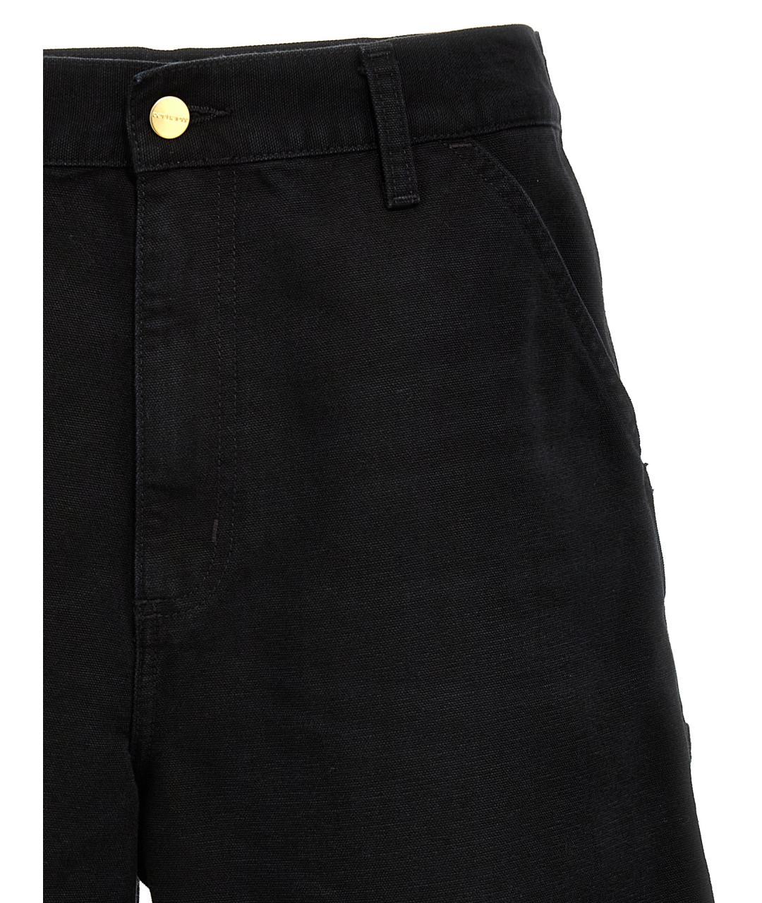 CARHARTT WIP Черные хлопковые шорты, фото 3