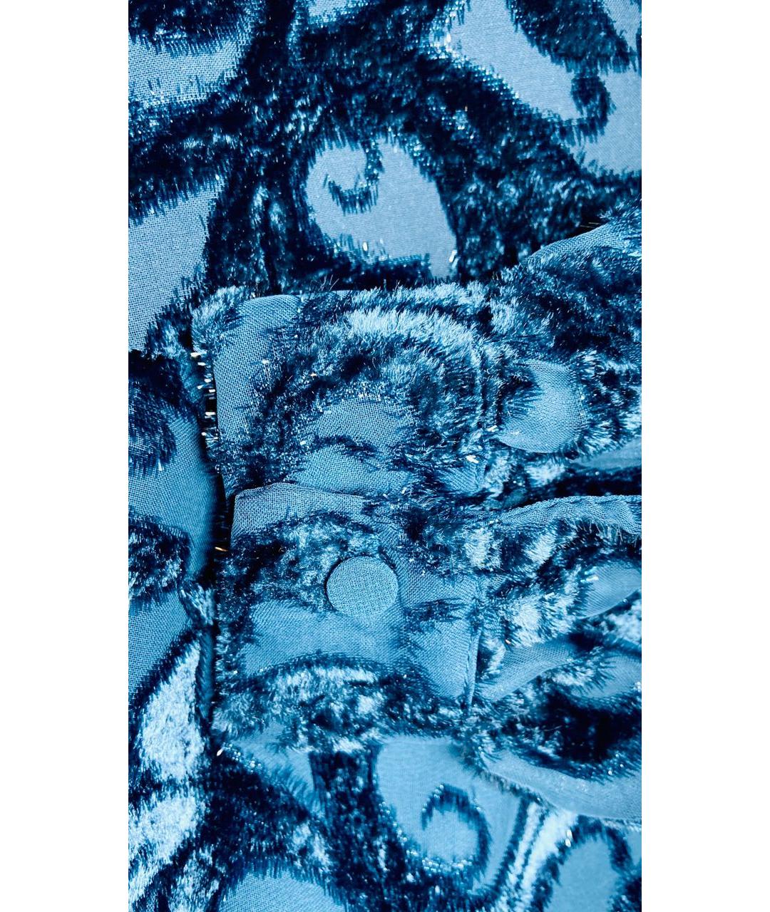 MICHAEL KORS Синее коктейльное платье, фото 5