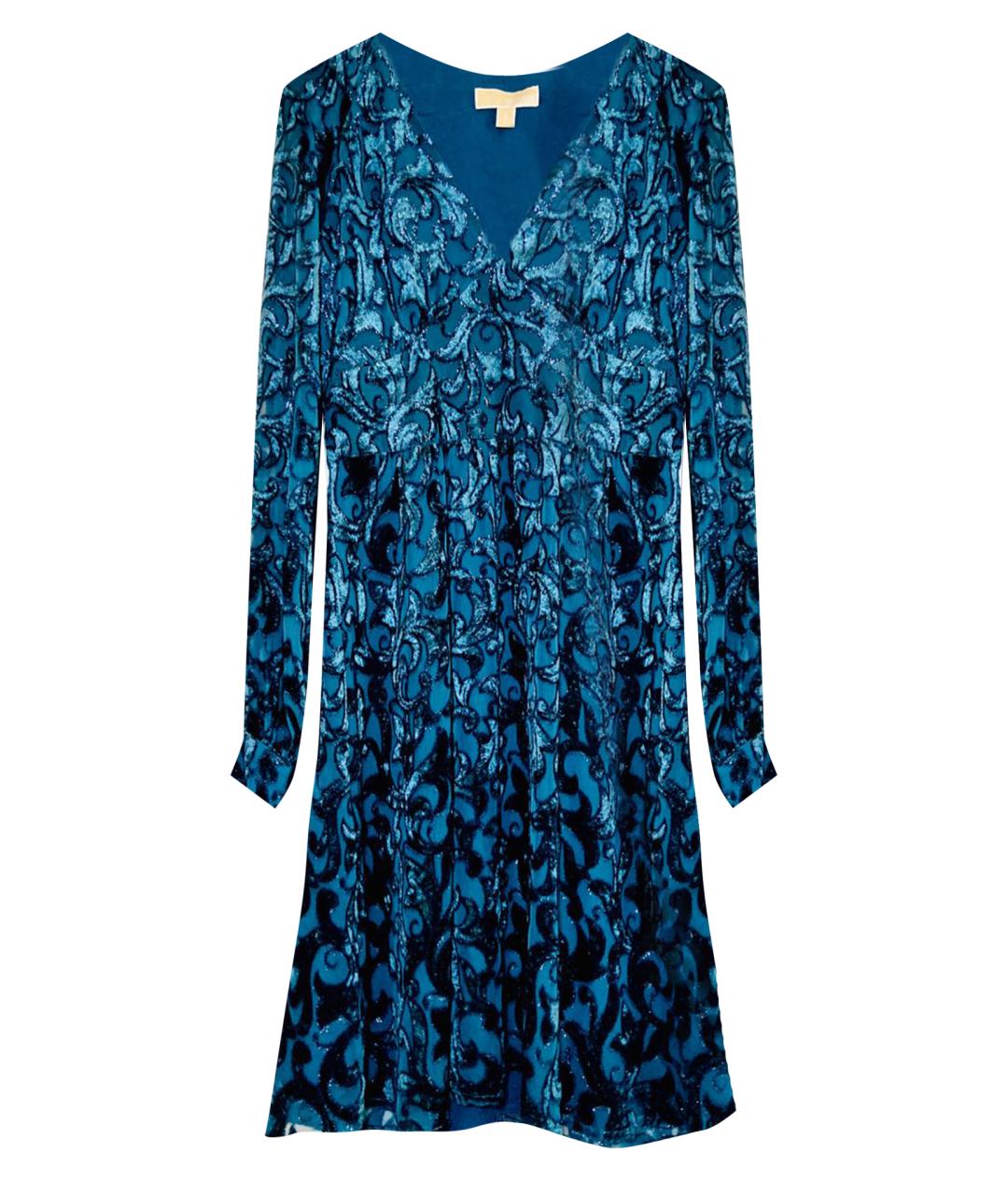 MICHAEL KORS Синее коктейльное платье, фото 1