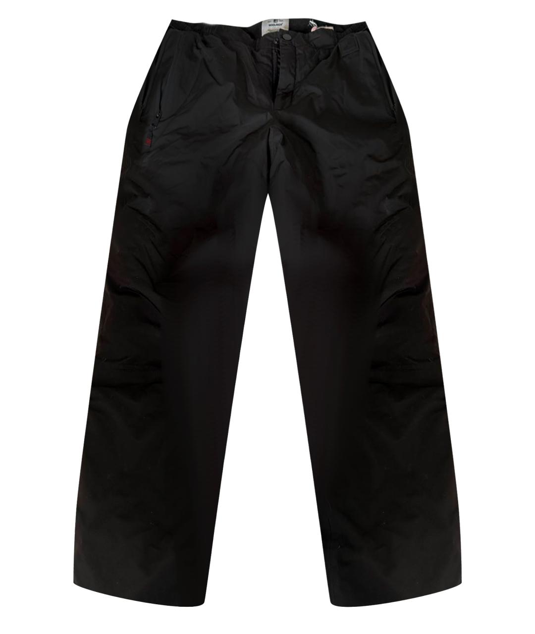 WOOLRICH Черные полиэстеровые брюки и шорты, фото 1