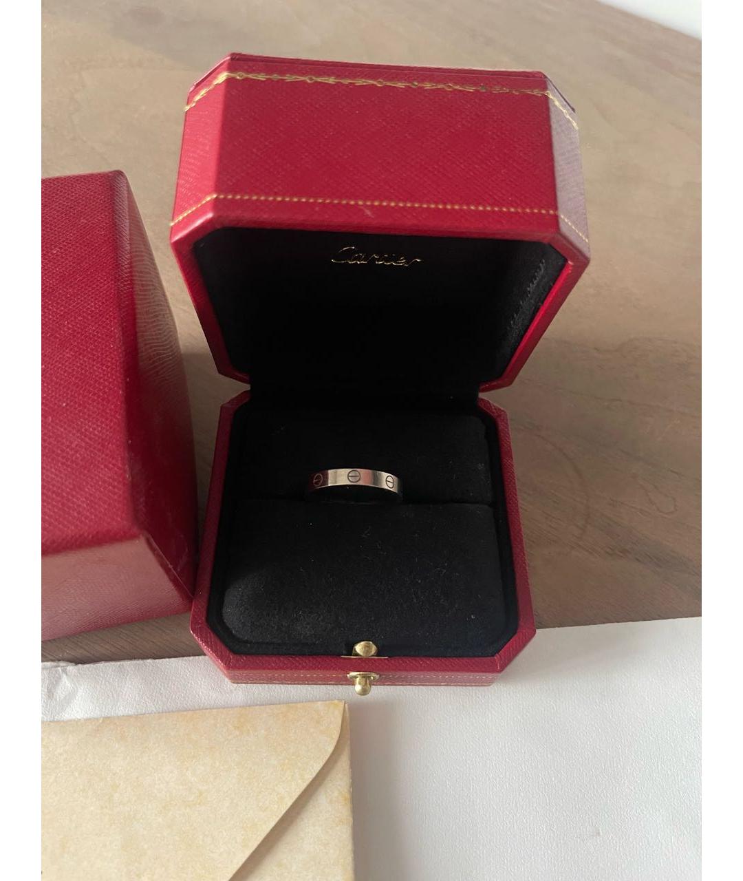 CARTIER Серое кольцо из белого золота, фото 4