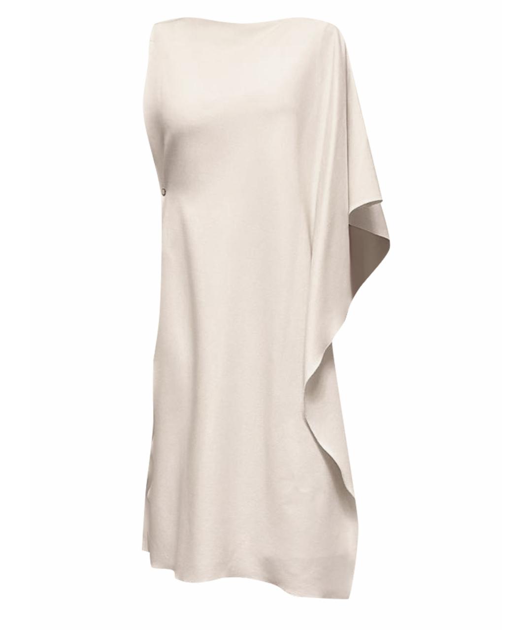 HERMES PRE-OWNED Белое шерстяное коктейльное платье, фото 1