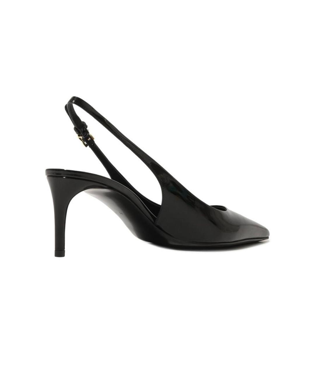 DOLCE&GABBANA Черные туфли из лакированной кожи, фото 3