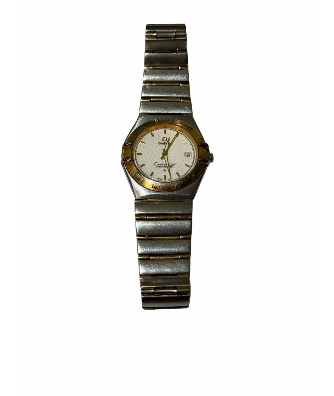 OMEGA Серебряные позолоченные часы, фото 1