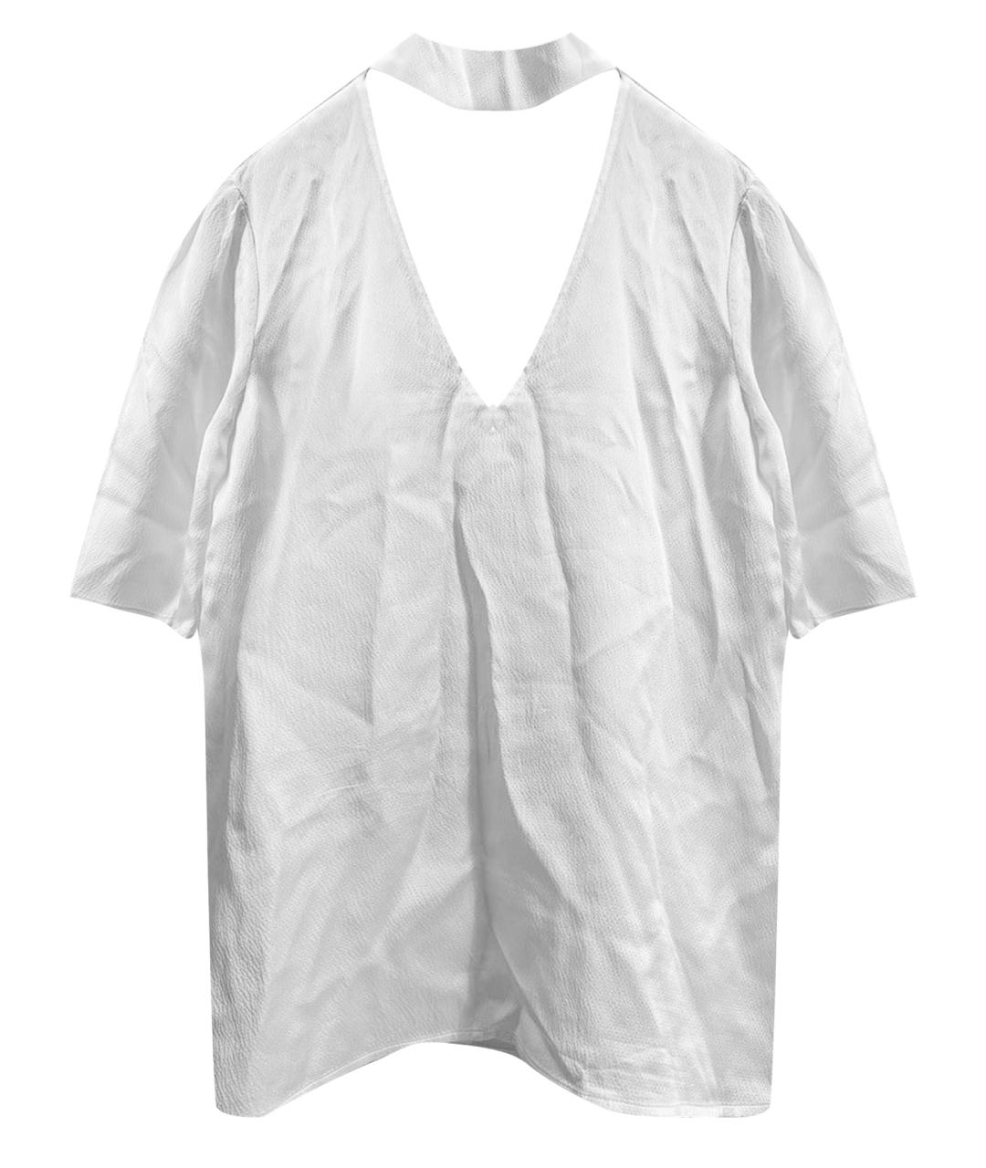 PAIGE Белая шелковая блузы, фото 1