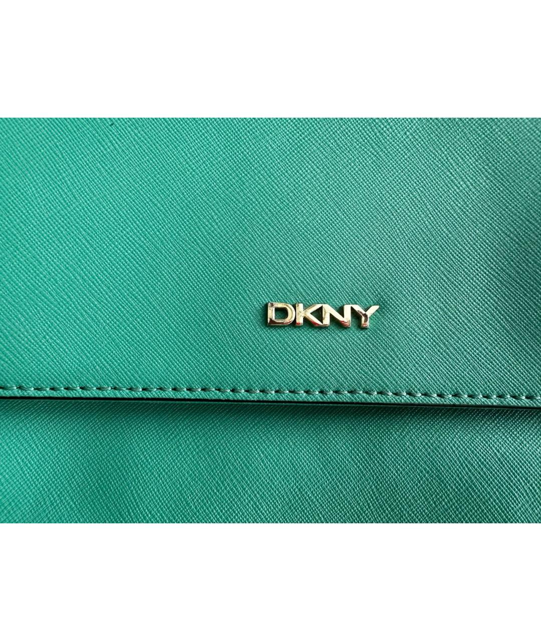 DKNY Зеленая сумка через плечо, фото 8