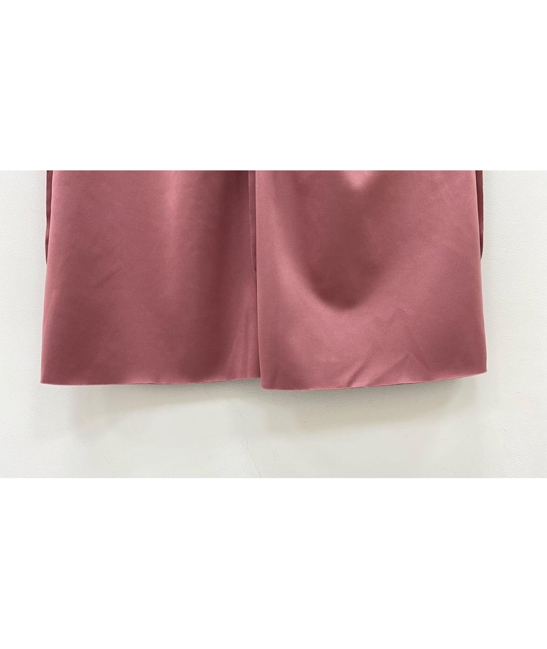 WOLFORD Розовые прямые брюки, фото 8