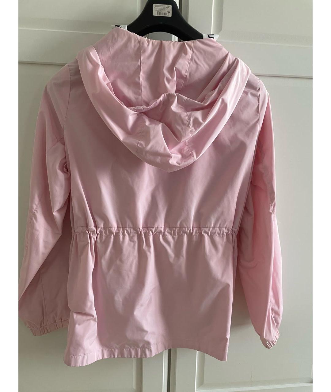 LIU JO Розовая полиэстеровая куртка, фото 2