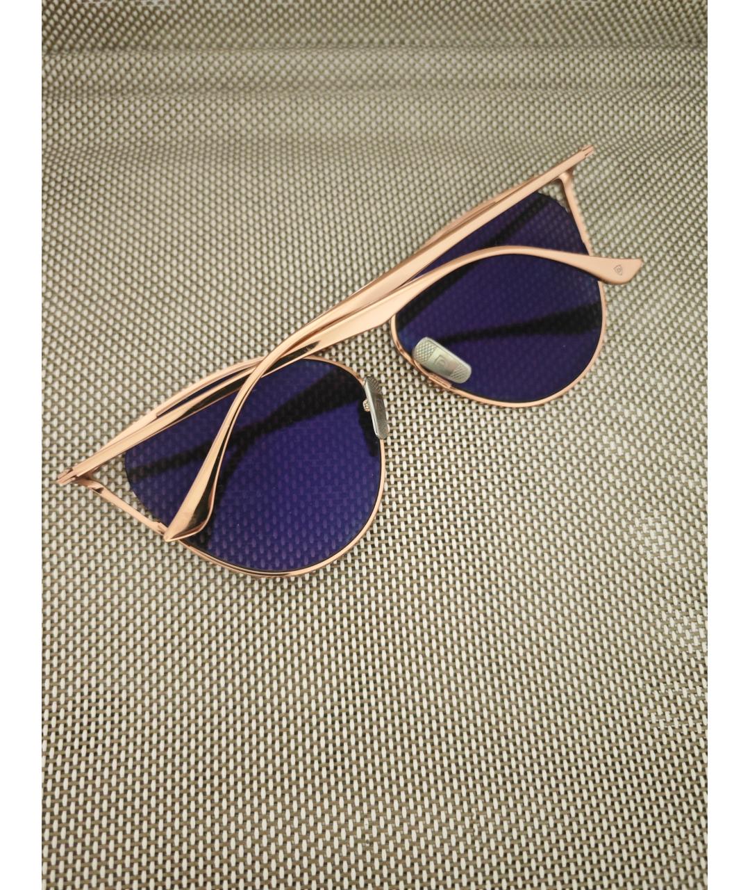 DITA Серебряные металлические солнцезащитные очки, фото 3