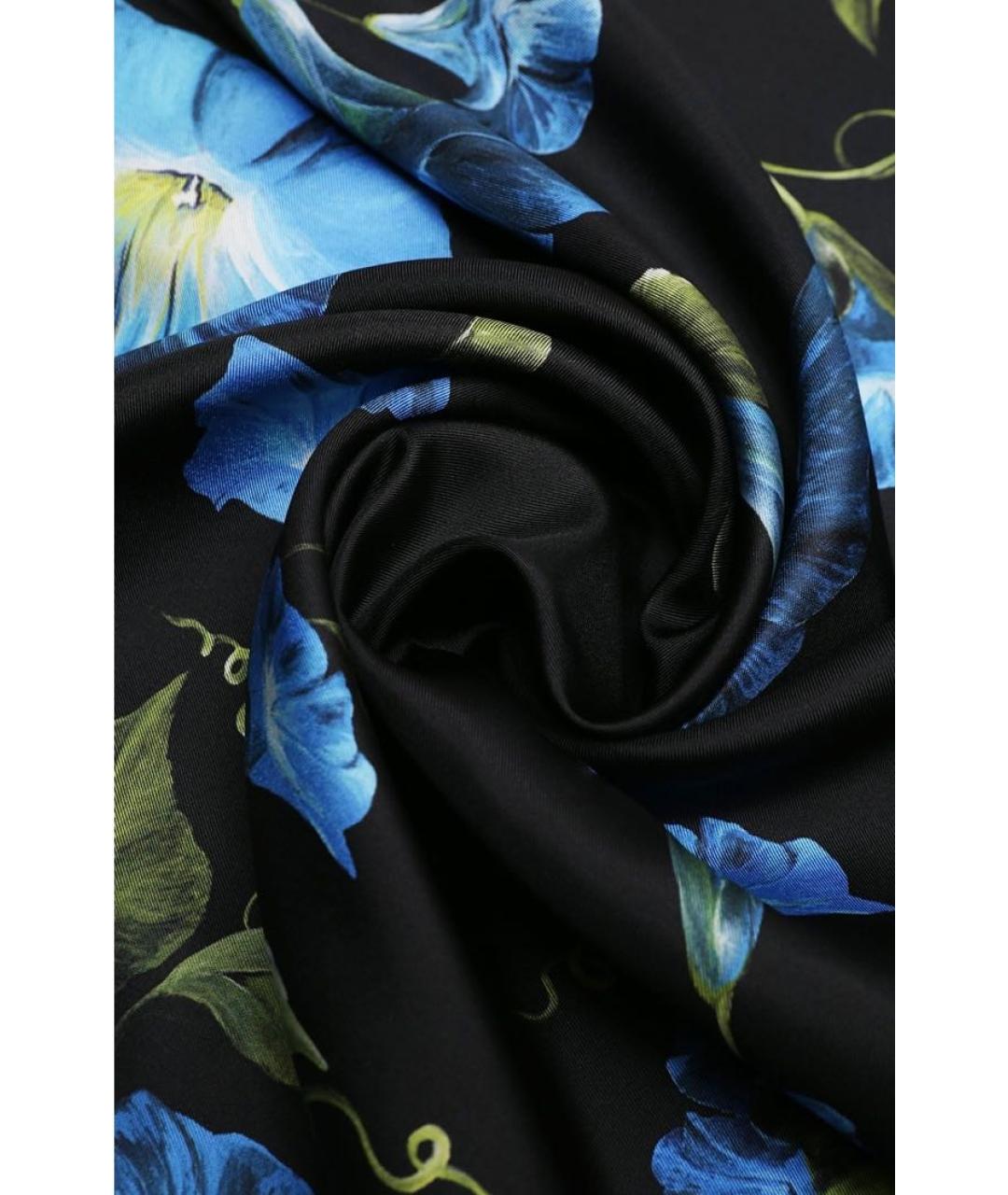 DOLCE&GABBANA Мульти шелковый платок, фото 4