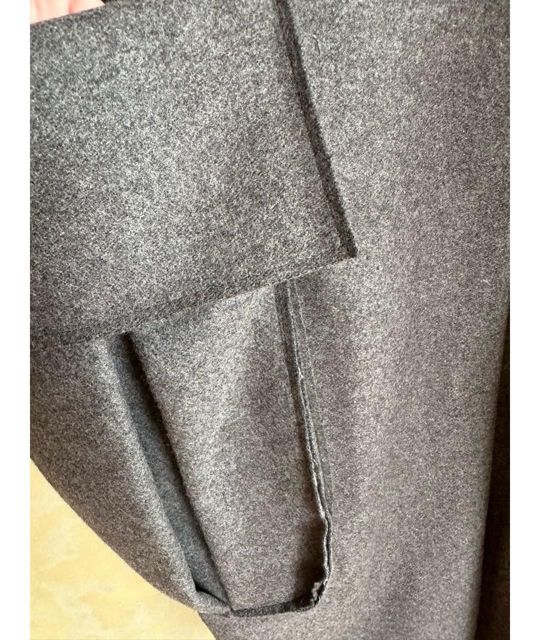 RUBAN Серое шерстяное пальто, фото 7