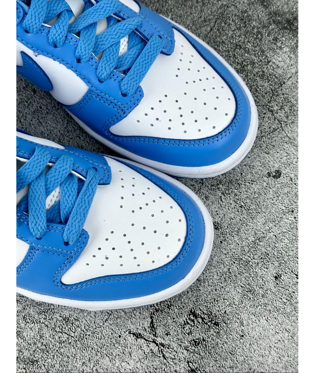 NIKE Белые кожаные кроссовки, фото 7